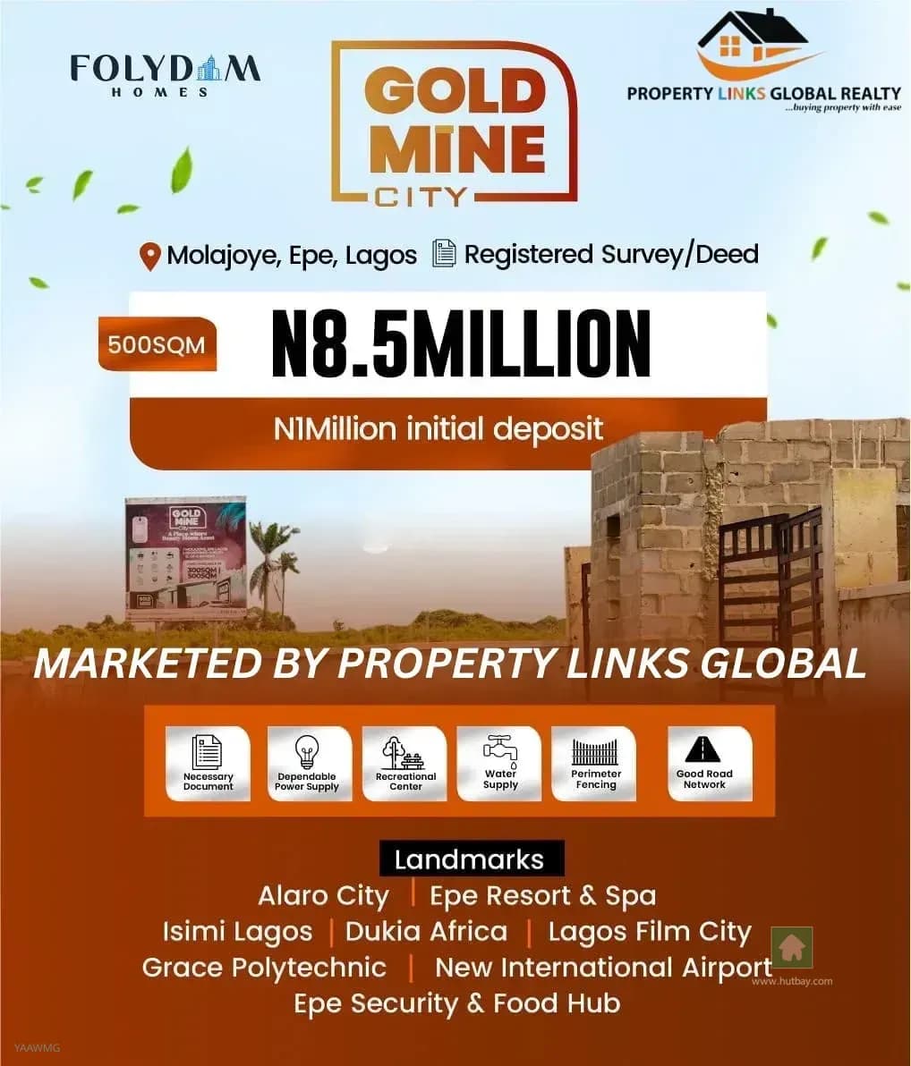 For Sale: Prime Land Investment Opportunity in Epe, Lagos