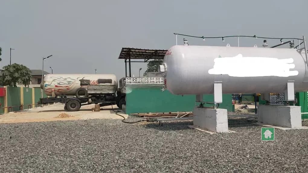 New Commercial Gas Station in Epe