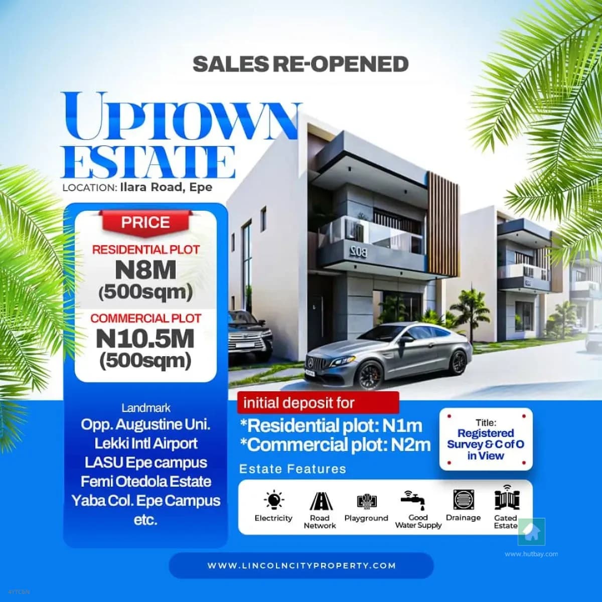 Spacious Land for Sale in Uptown Estate, Epe, Lagos