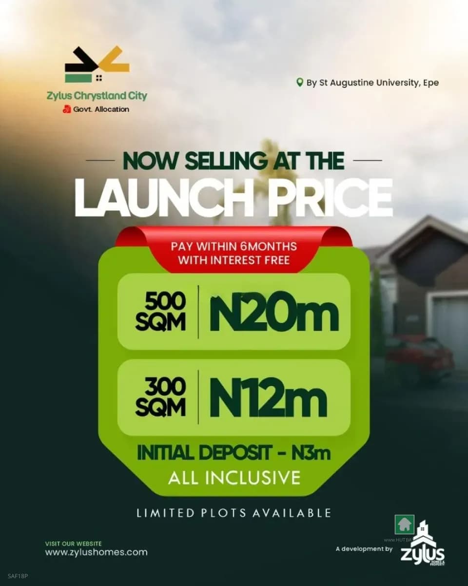 500 sqm Land for Sale in Epe, Lagos