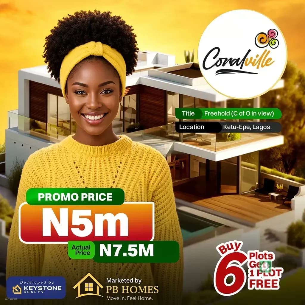 500 Sqm Land in Ketu, Epe, Lagos