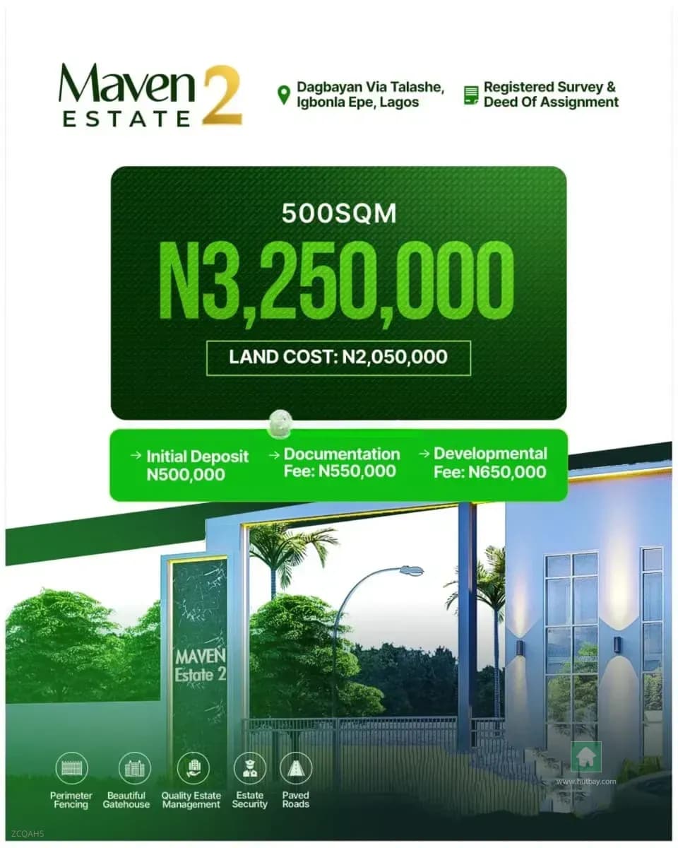 Prime Land Opportunity in Igbonla, Epe, Lagos