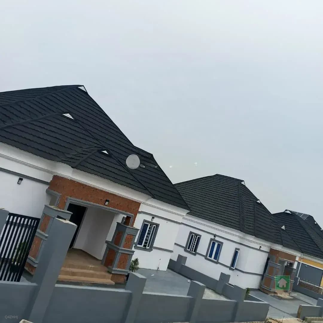 Finished 3-Bedroom Bungalow in Bluestone Favour Estate, Mowe Town