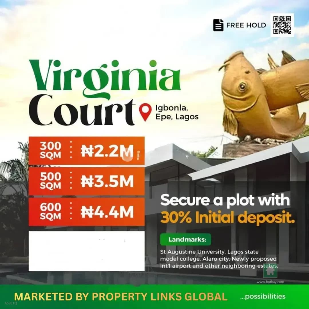 Strategically Located Land for Sale in Epe, Lagos