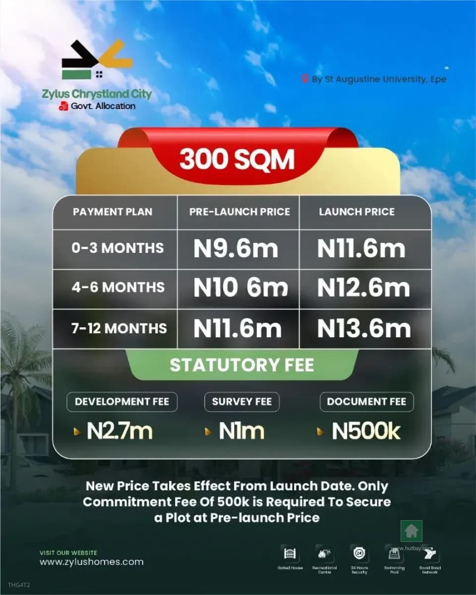 Strategic Land Opportunity in Epe, Lagos - 500 sqm Plot for Sale