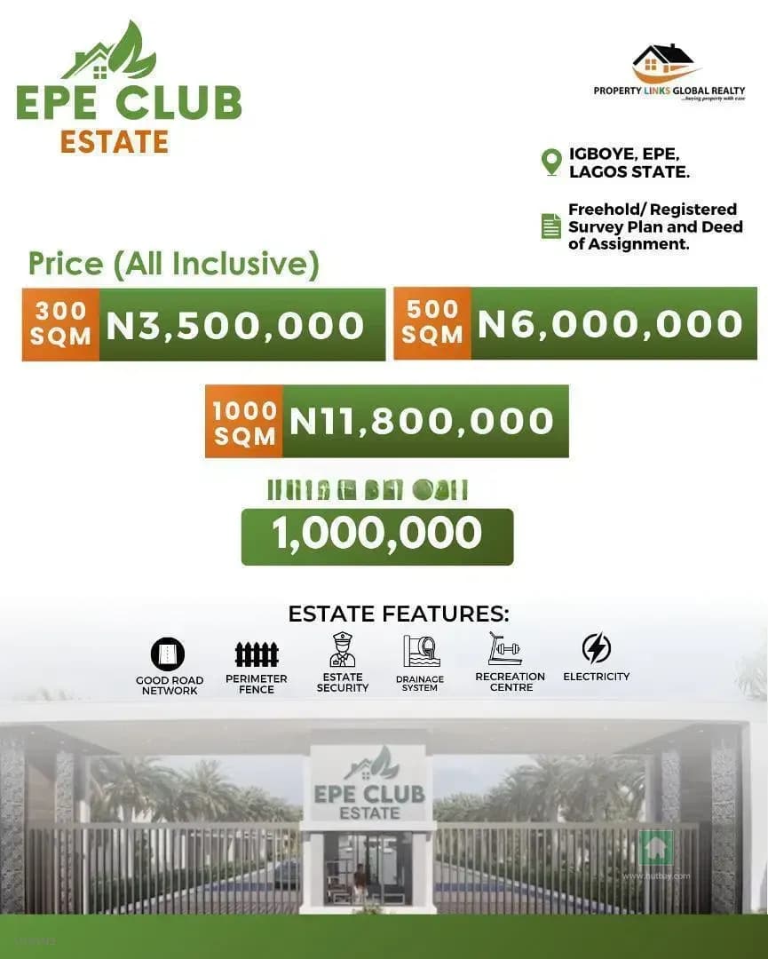 Prime Land for Sale in Epe, Lagos – Ideal for Investment